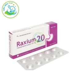 Raxium 20 - Hộp 5 vỉ x 10 viên